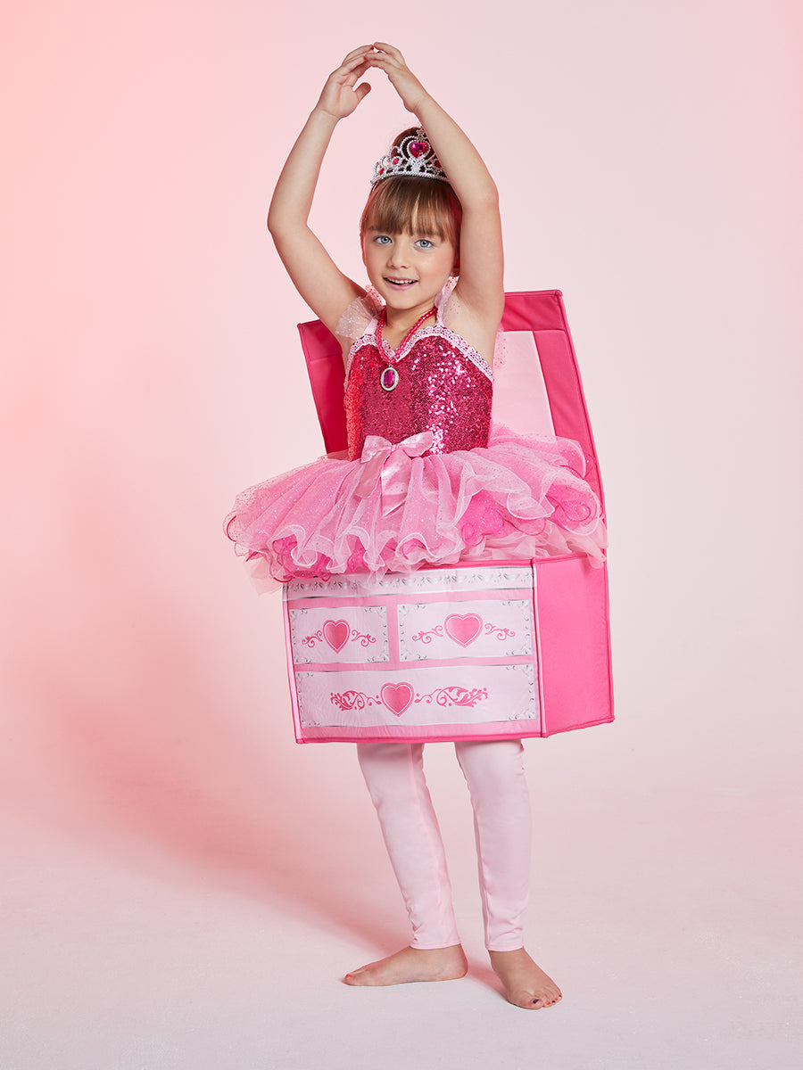 Ballerina in a Box Costume for Girls