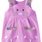 Lavender Bunny Rabbit Dress with Liberty Print for Girls