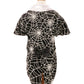 Halloween Glowing Spiderweb Tailcoat For Pets Back