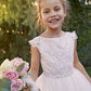 Ivory Petal Flower Girl Dress, 218385