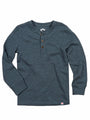 Ensign Blue Henley Long Sleeve T-Shirt for Boys