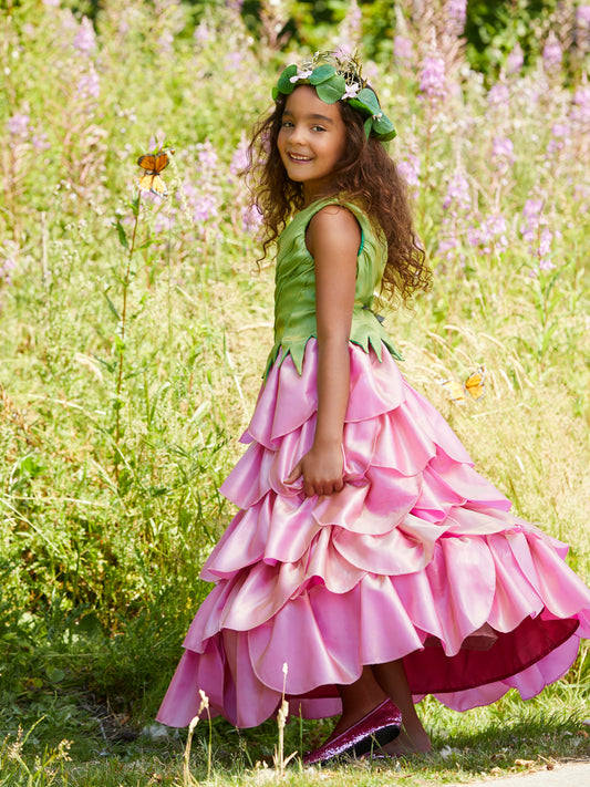 Garden Rose Fairy Costume for Girls