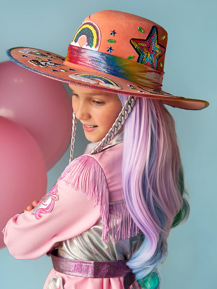 Unicorn Cowgirl Hat for Kids