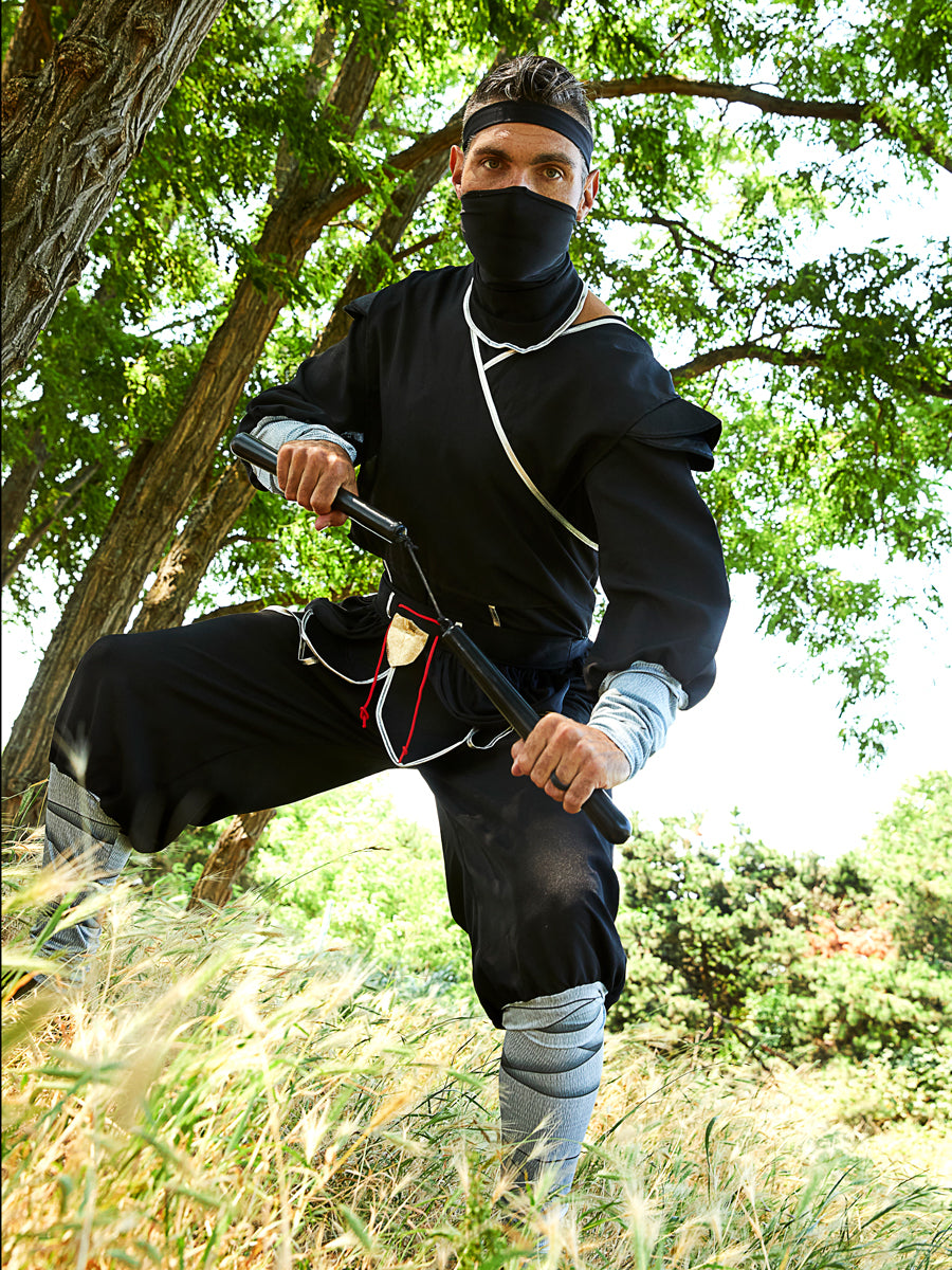 Ancient Asian Ninja Costume Costumes Complete Set for Men