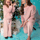 Pink Cozy 2 Piece Lounge Set for Girls