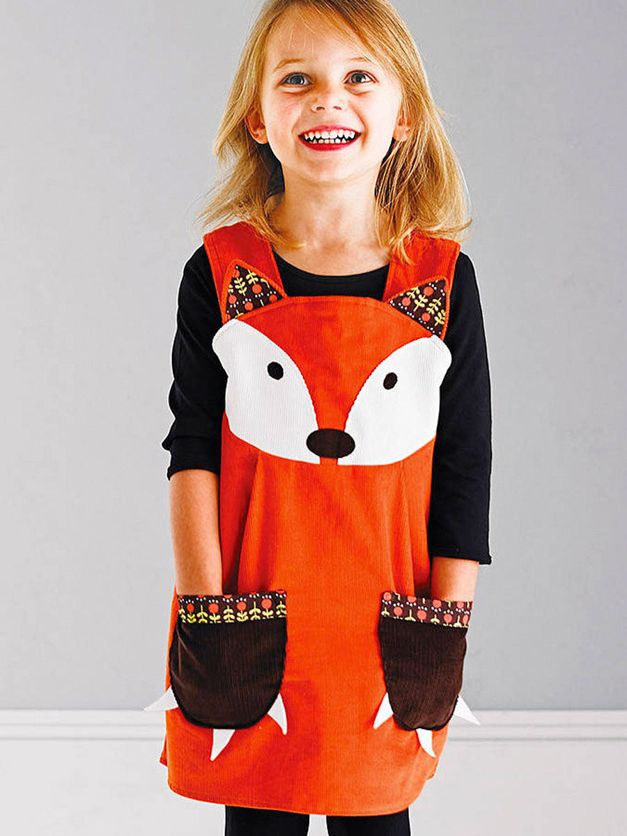 Cute Fox Dress for Girls