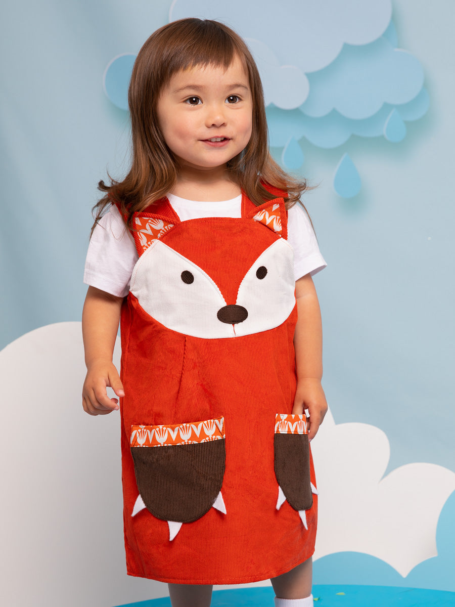Cute Fox Dress for Girls