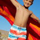 Stripe Swim Shorts For Boys
