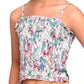 Floral Print Smocked Cami Top for Girls