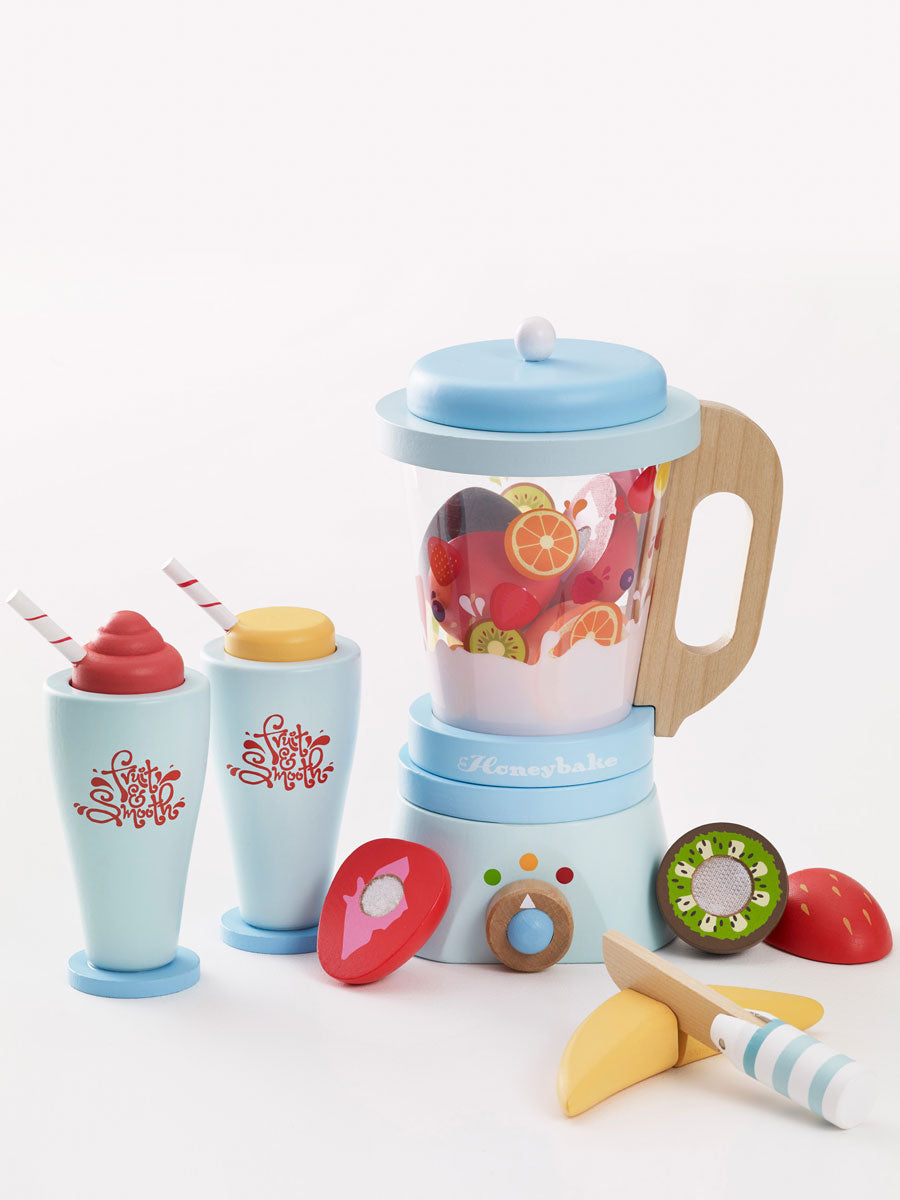 Blender 'Fruit & Smoothie' Wooden Toy Set