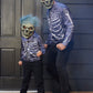 Cool Skeleton Biker Costume for Boys