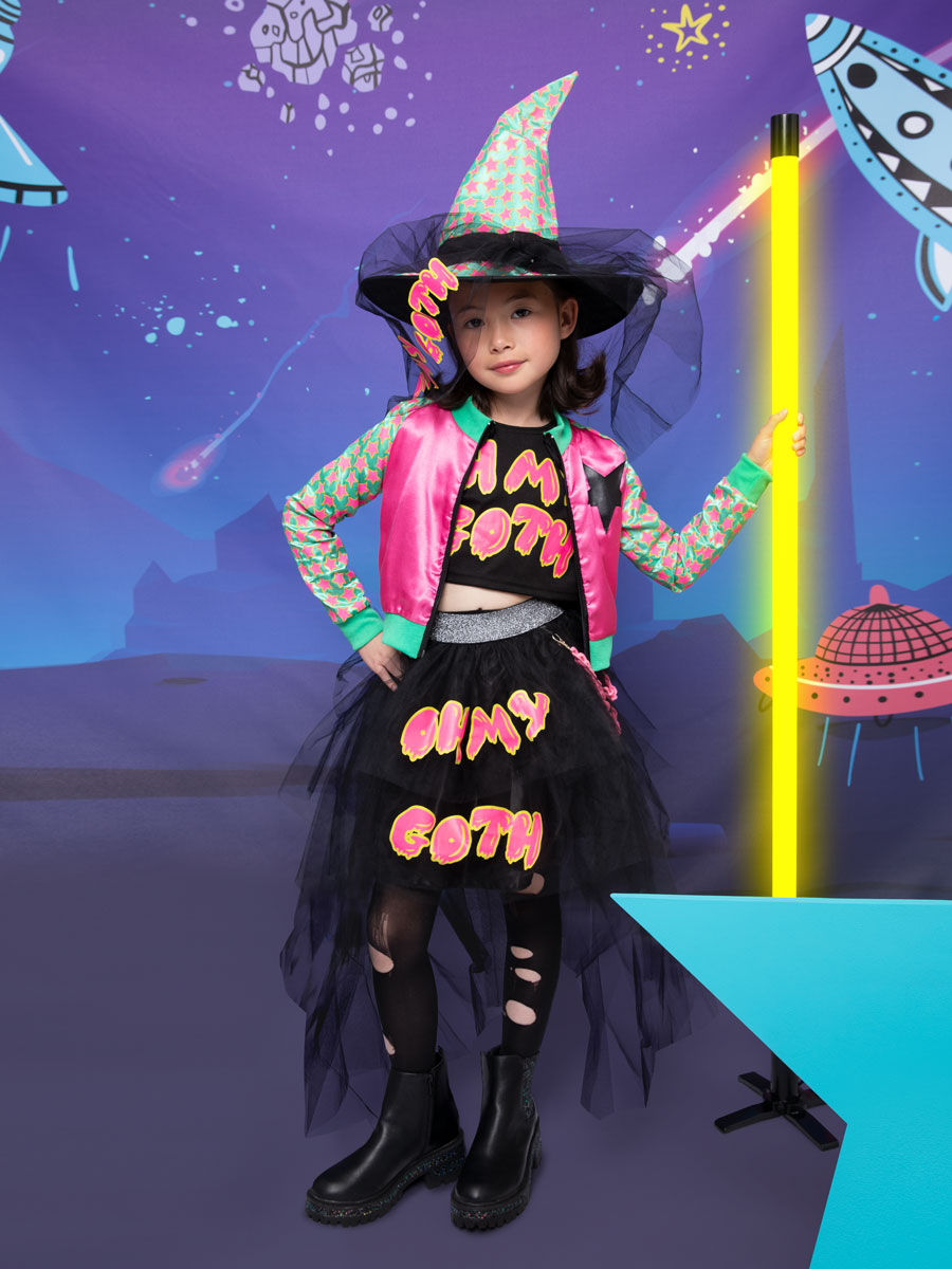 Oh My Goth Witch Costume for Girls