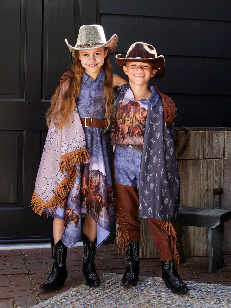 Way Out West Cowgirl Costume for Girls
