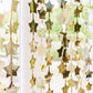 Shooting Star Gold Star Backdrop Curtain Decor
