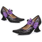 Glitter Heel Witch Shoes for Kids