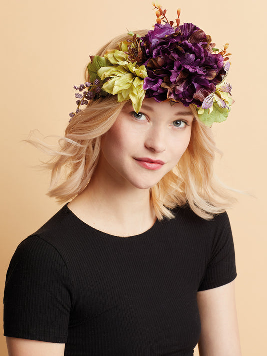 Fairy Floral Headband with Extra Large Bloom