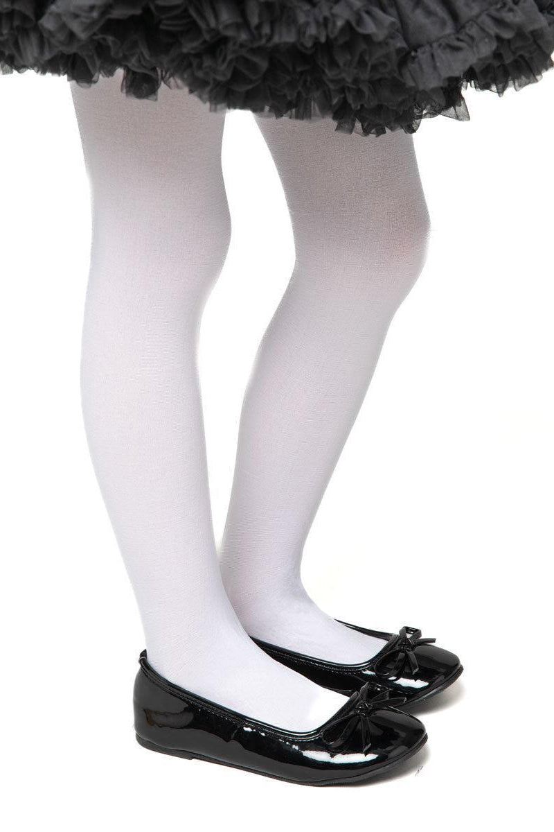 Girls White Tights-Chasing Fireflies