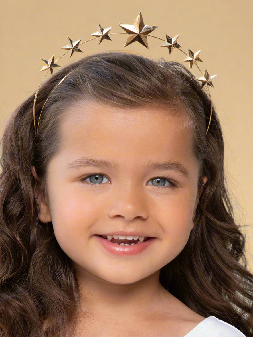 Gold Star Halo Tiara-Chasing Fireflies