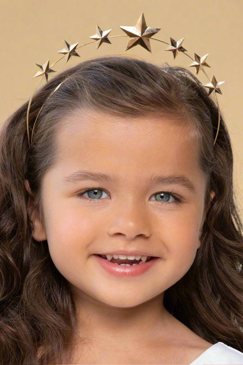 Gold Star Halo Tiara-Chasing Fireflies