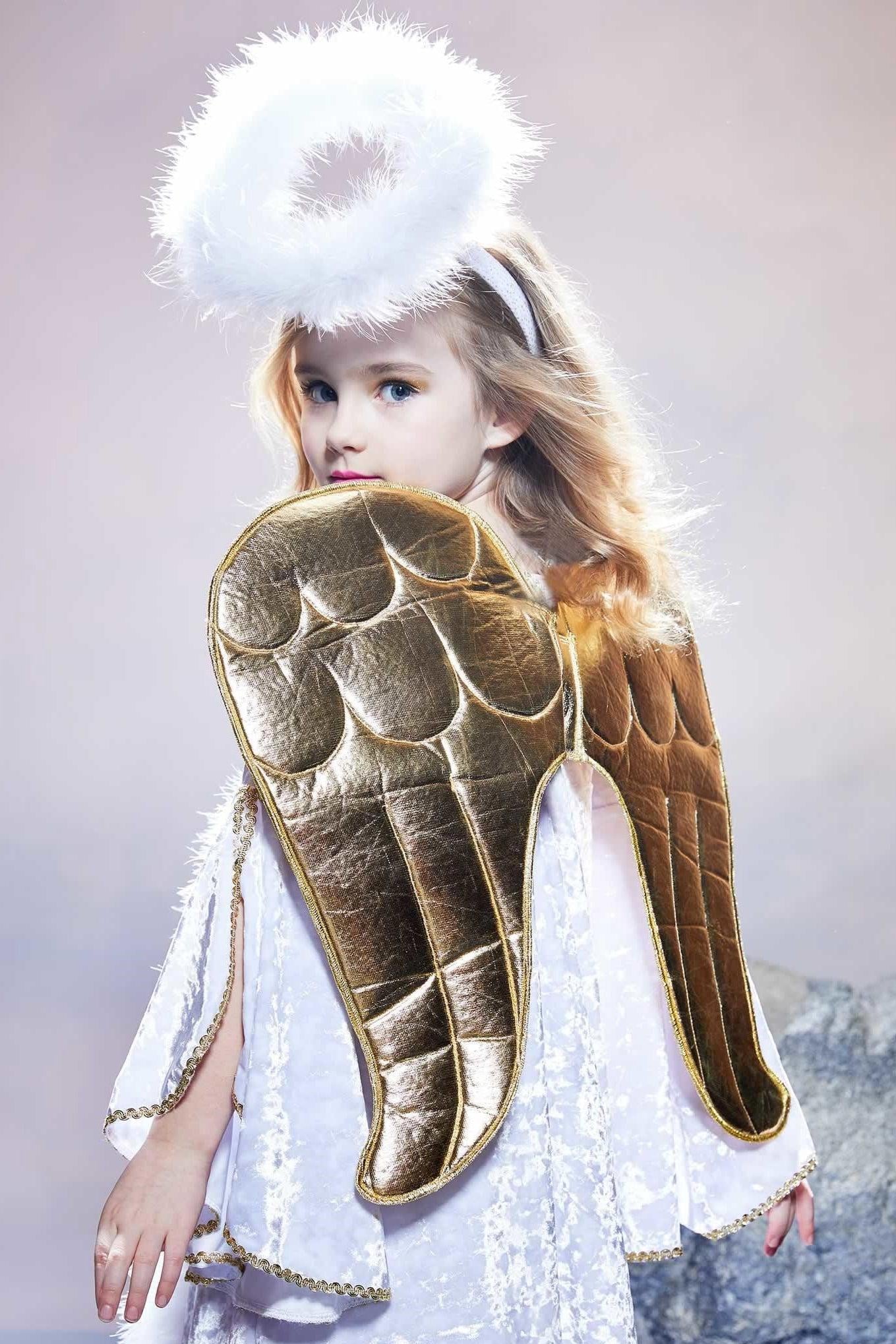Golden Angel Costume for Girls-Chasing Fireflies