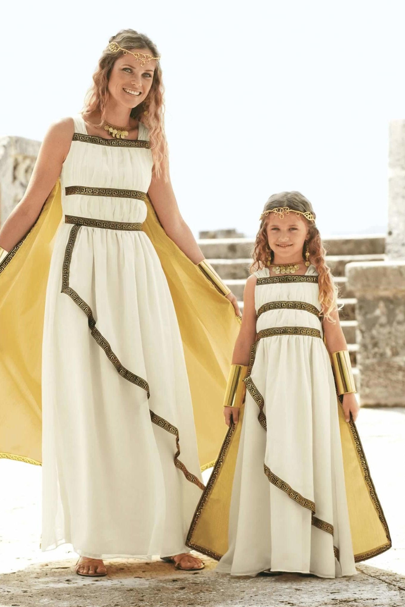 Greek Goddess Costume For Girls-Chasing Fireflies