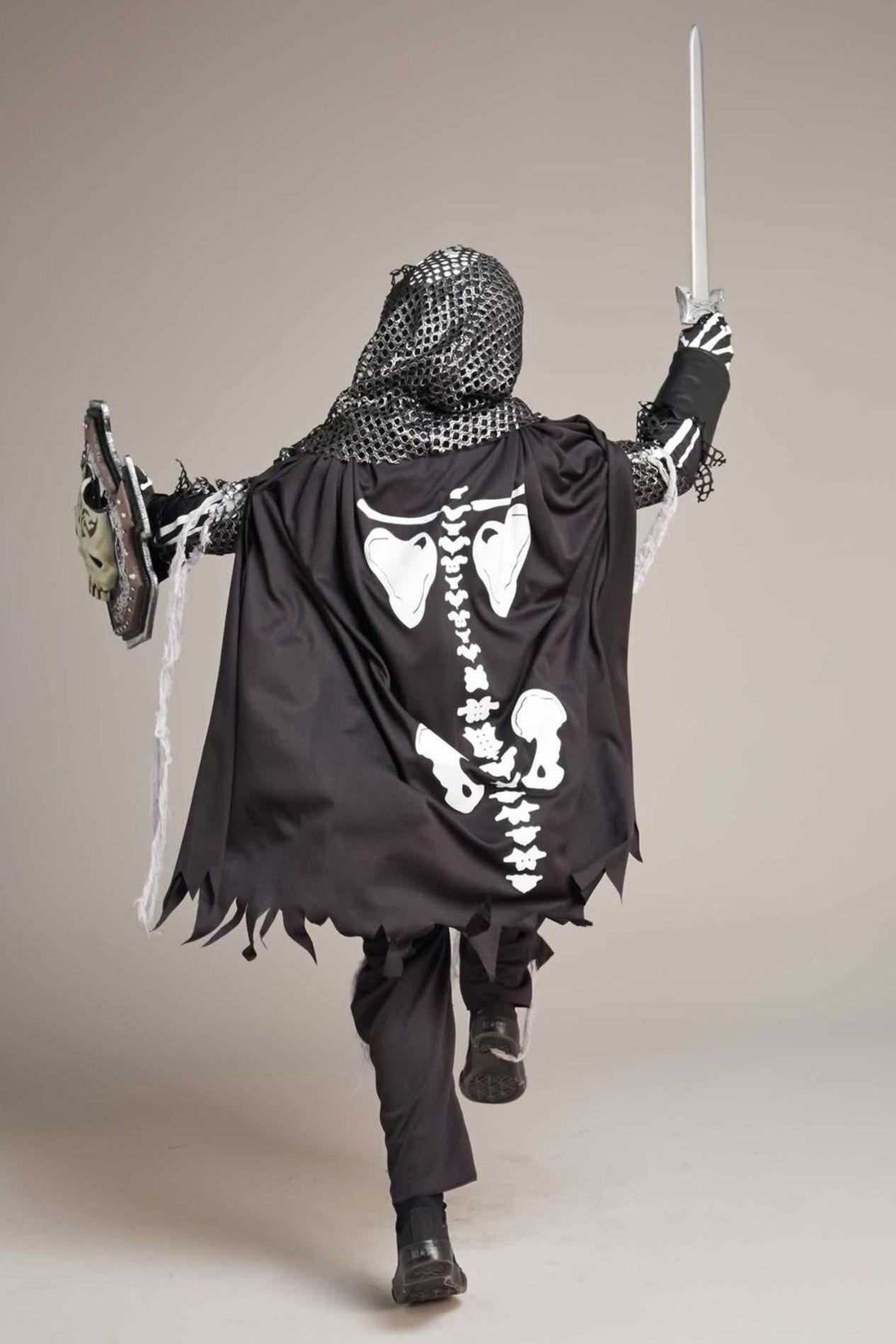 Skeleton Knight Costume For Boys-Chasing Fireflies