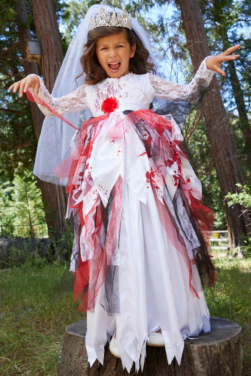 Zombie Bride Costume For Girls-Chasing Fireflies