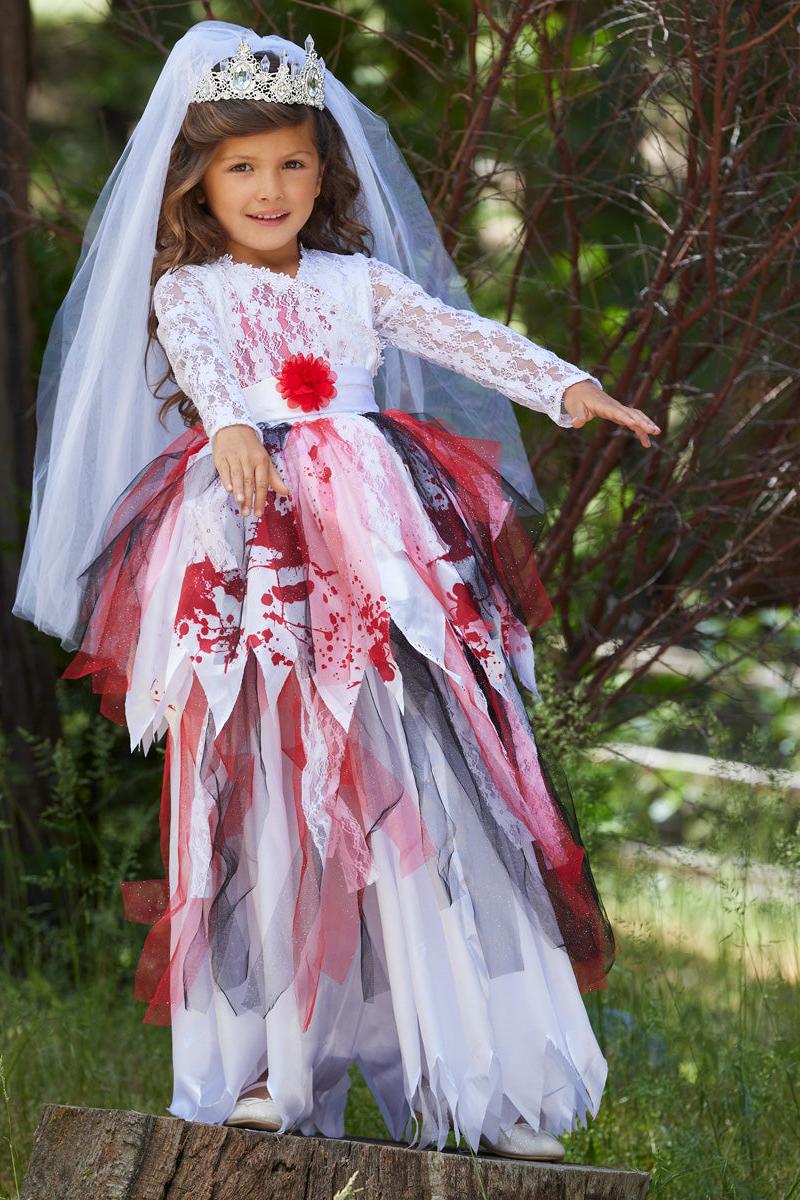 Zombie Bride Costume For Girls-Chasing Fireflies