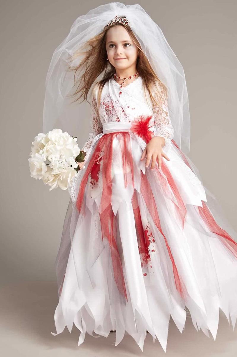 Zombie Bride Costume For Girls-Chasing Fireflies