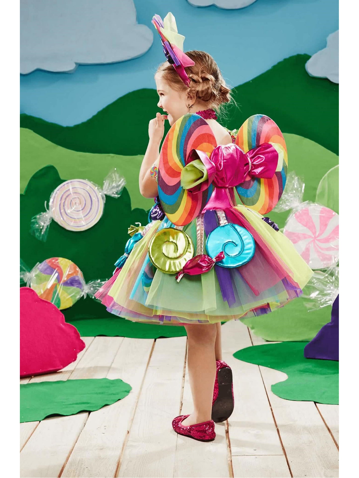 Candy Fairy Costume for Girls  mlt alt2
