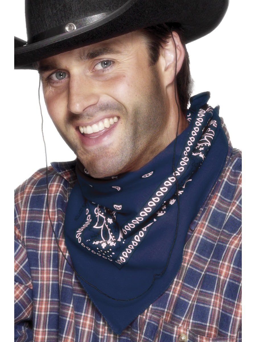 Cowboy Bandana, Blue