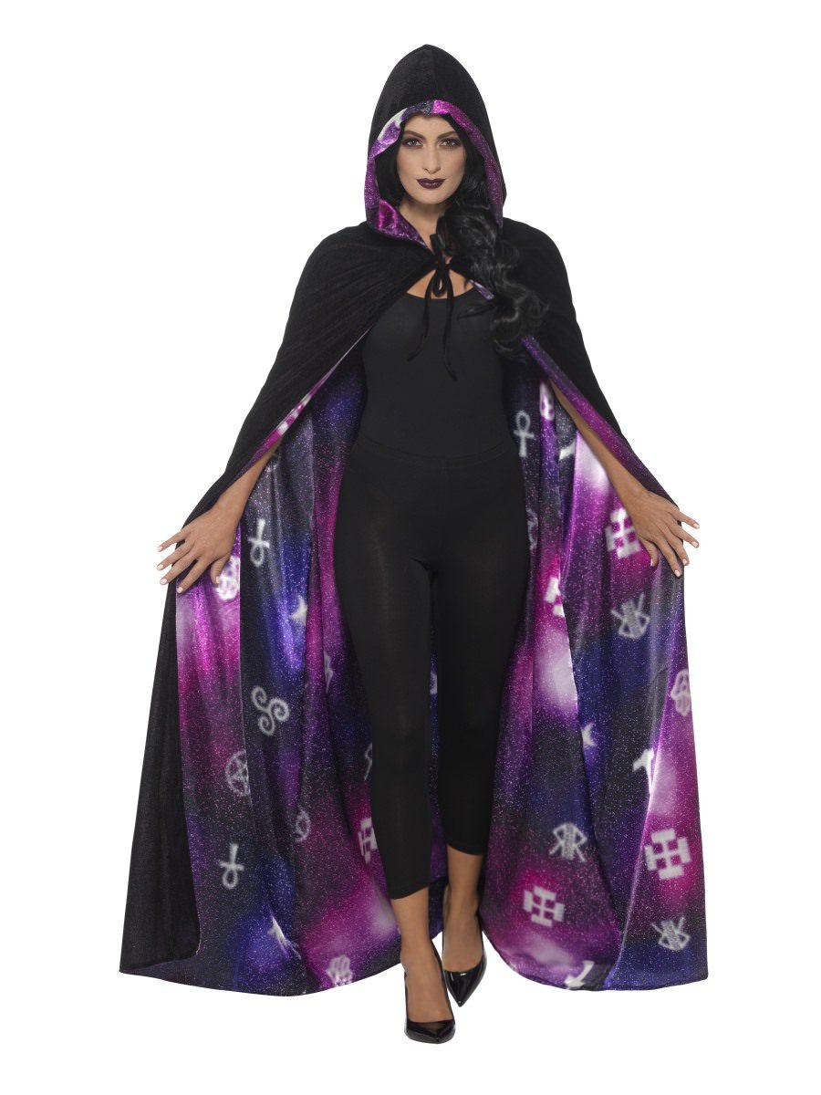 Deluxe Reversible Galaxy Ouija Cape