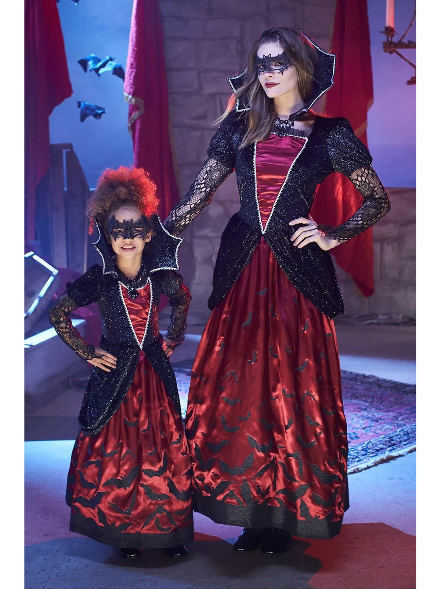 Batty Vampire Costume for Girls