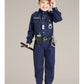 Jr. Police Officer Costume For Kids  blu alt1