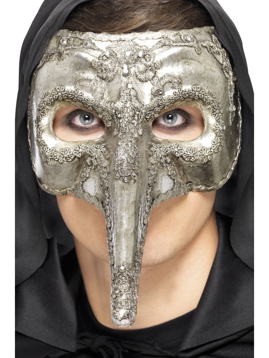 Luxury Venetian Capitano Mask