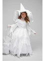 Midnight Witch White Costume for Girls