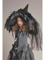 Midnight Black Witch Hat for Girls