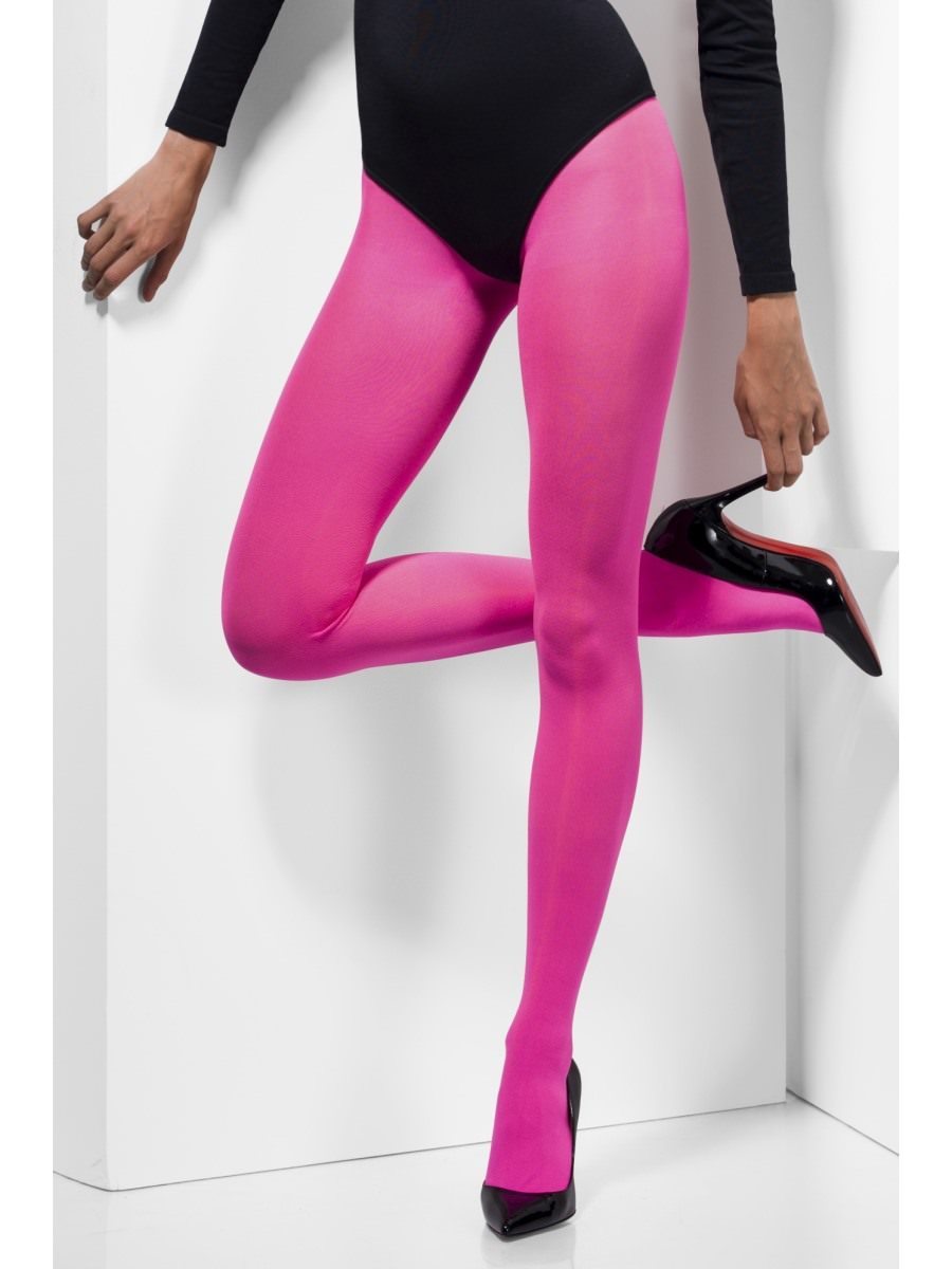 Opaque Tights, Pink Alternative View 1.jpg