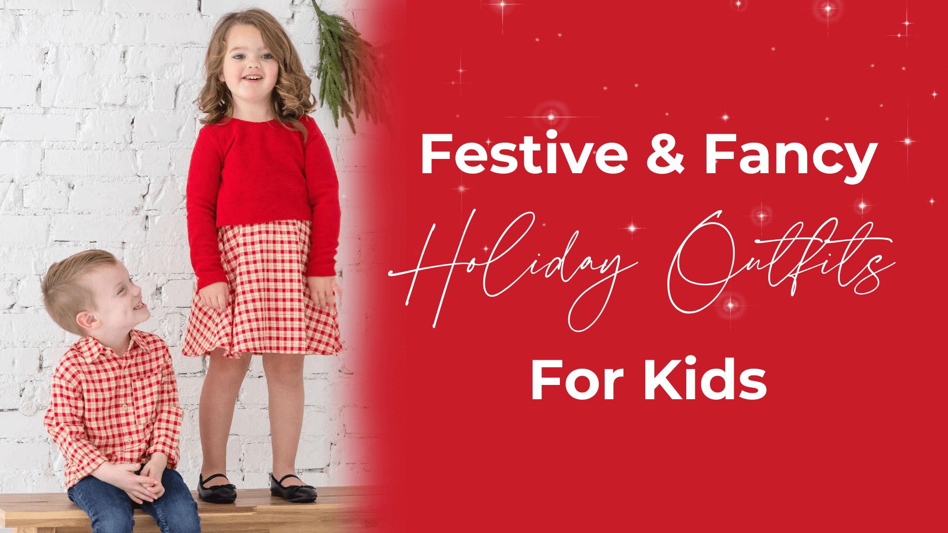Festive & Fancy Holiday Outfits for Kids | Chasing Fireflies