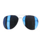 Aviator Sunglasses, Blue Mirror