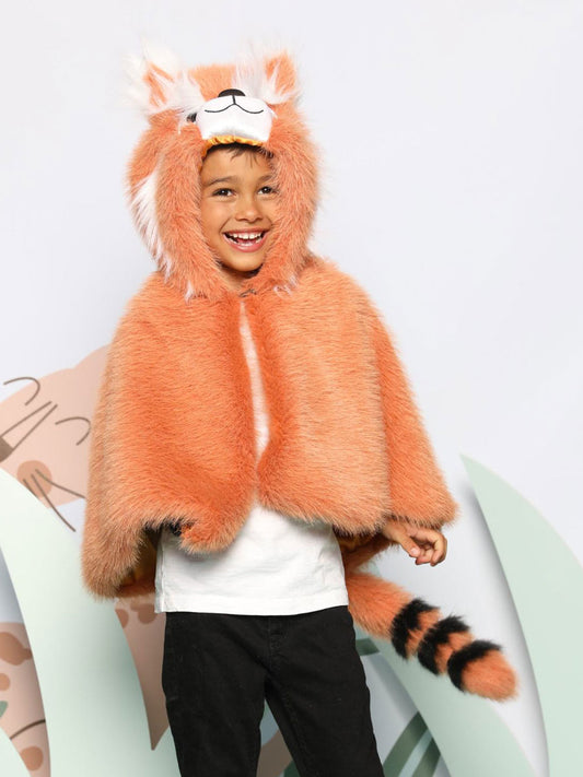 Red Panda Cape for Kids