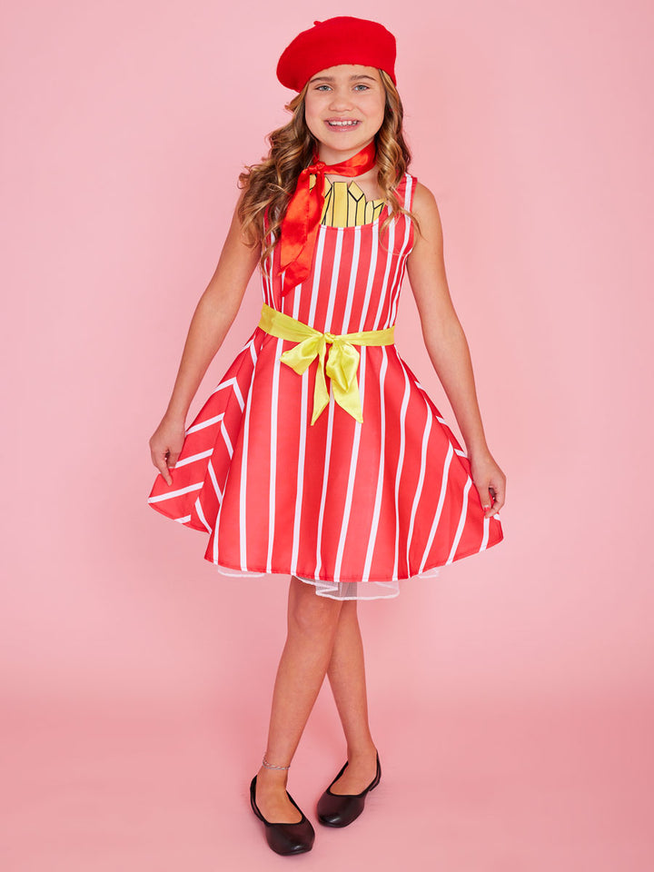 French Fries Costume for Girls