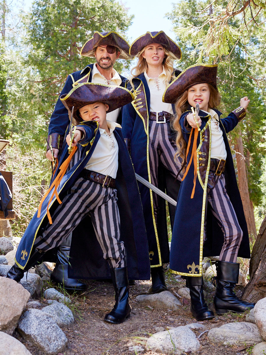 Pirate Captain Costume for Boys, 8-10
