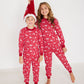 Kids Holiday Red Deer Pajamas