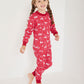 Kids Holiday Red Deer Pajamas