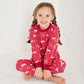 Kids Holiday Red Deer Pajamas