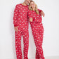 Adults Holiday Red Deer Pajamas