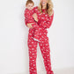 Adults Holiday Red Deer Pajamas