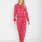 Adults Holiday Red Deer Pajamas