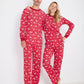 Adults Holiday Red Deer Pajamas